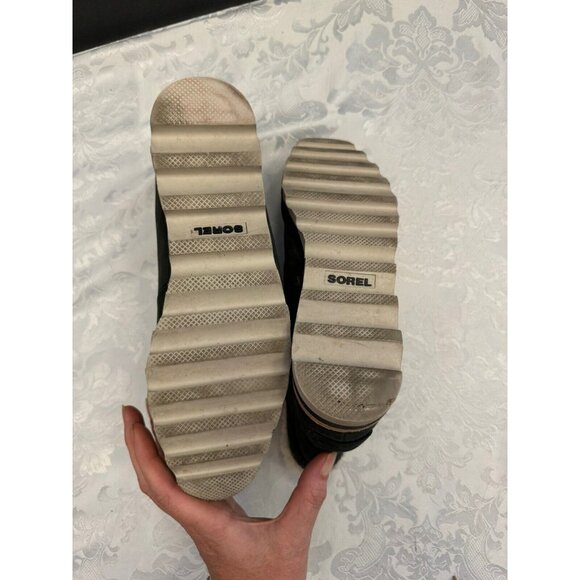 Sorel Size 9 Sneakchic Alpine Holiday Shearling Waterproof Cold Weather‎ Boots - Picture 7 of 16